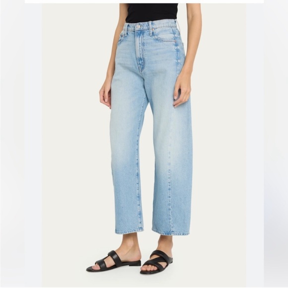 MOTHER - The Half Pipe Cropped Jean in "This is how I roll" - Barrel Jean - Picture 3 of 12